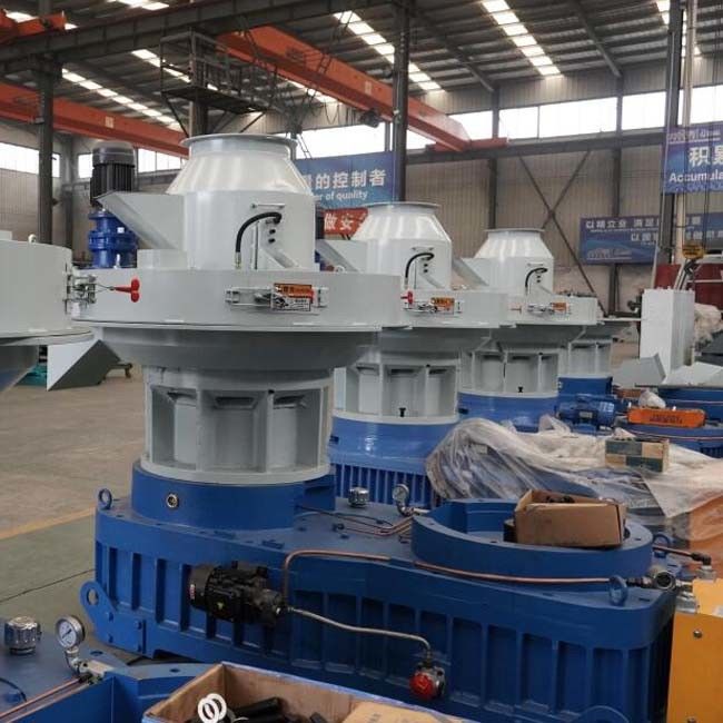Ring Die Biomass Pellet Production Line Dengan Kapadatan Pellet 1,1-1,3t/M3
