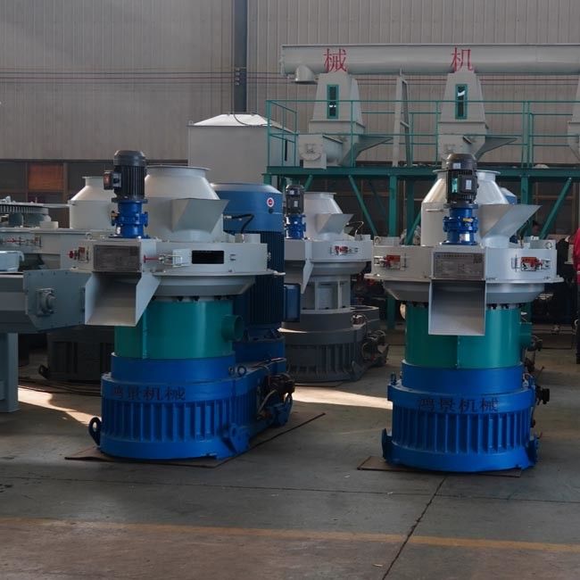2.2-3kw Kondisioner Motor Biomass Pellet Produksi Line 2-12mm